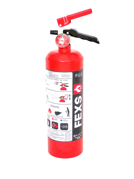 Extintor Nuevo PQS 2 Kg Carga Inicial PN