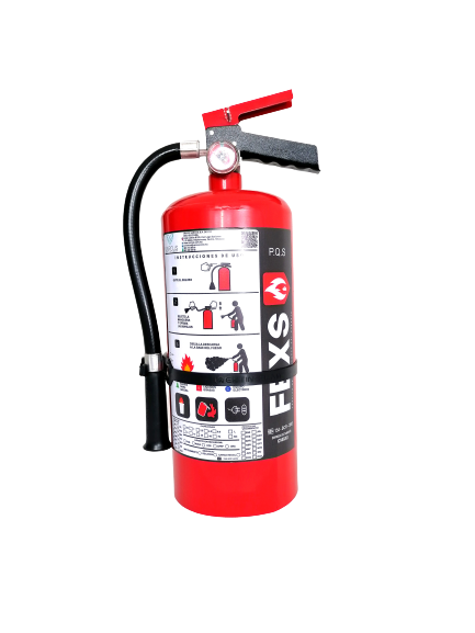 Extintor Nuevo PQS 4.5 Kg Carga Inicial PN