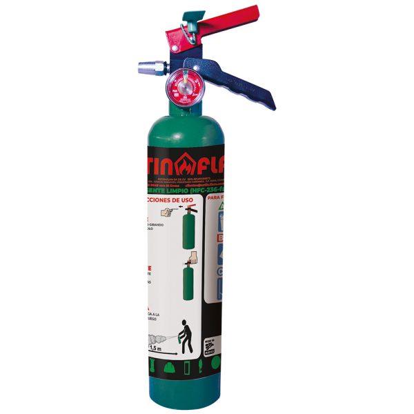 * Recarga y Mantenimiento a Extintor HFC-236-FA 1 Kg