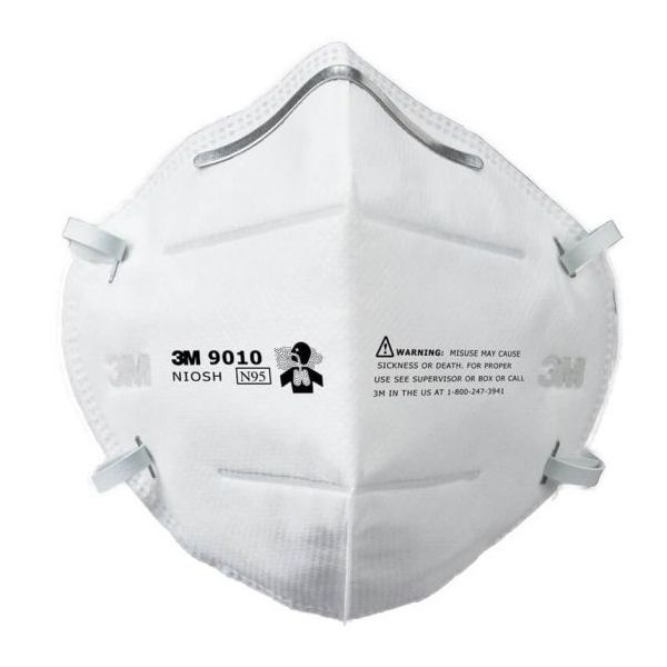 Respirador 9010 plegable polvos / neblin C/ 50