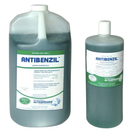 -Antibenzil Jabon Quirurgico 120 Ml "Altamirano"