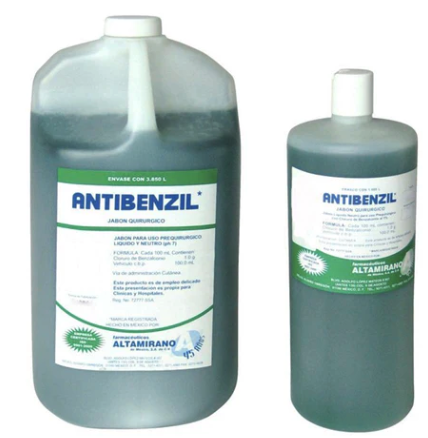 Antibenzil Jabon Quirurgico 120 Ml "Altamirano"