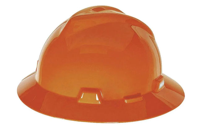 Casco Naranja Ft Mca Msa 