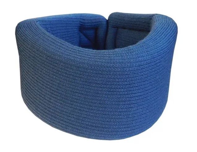 Collarin Cervical Perf Medio Azul Ext ''Homecare'' 