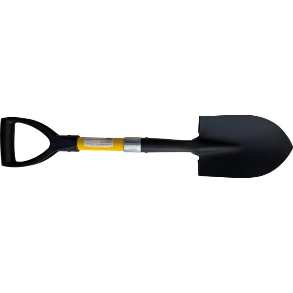 -Pala Punta Redonda C/Mango Fibra De Vidrio 14"