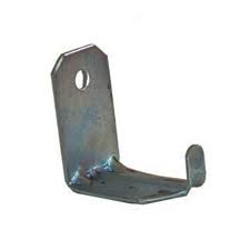 -Soporte De Pared Para Extintor De Pqs 4.5 A 12 Kg Plata
