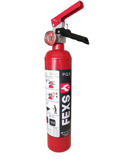 [KIT1-MP-EXT] Extintor Nuevo PQS 1 Kg Carga Inicial PN