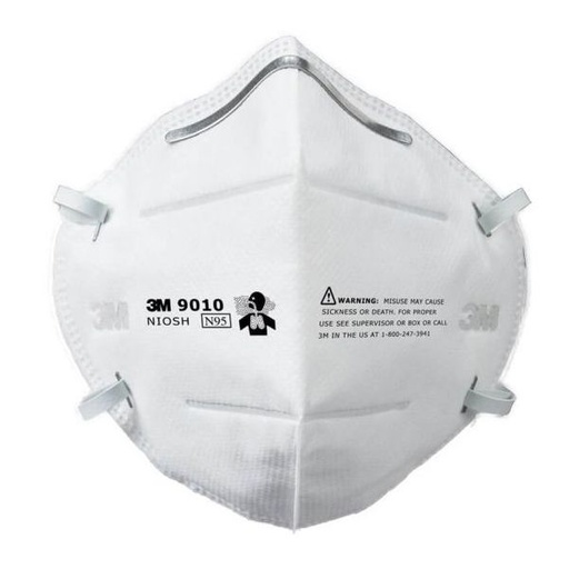 [MM-9010] Respirador 9010 plegable polvos / neblin C/ 50