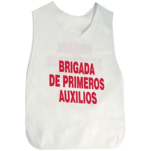 [SK551C02] Casaca Brigada De Primeros Auxilios Color Blanco