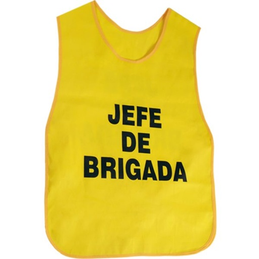 [SK551C06] -Casaca Brigada Jefe De Brigada Color Amarillo