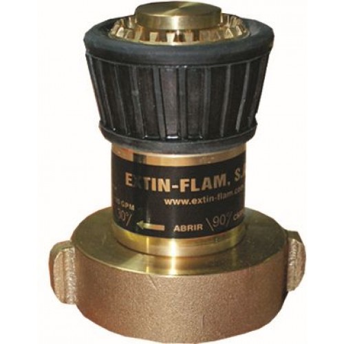 [J005N01] CHIFLON EXTIN FLAM  2.5'' NST X 120 GPM BRONCE