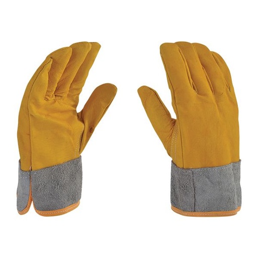 [93-780] *Guantes Operador Cerdo Con Puño Carnaza