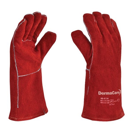 [99-814-10] Guantes Soldador C / Hilo De Kevlar Mca. Dermacare Talla 10