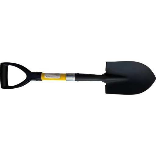 [8518v8] -Pala Punta Redonda C/Mango Fibra De Vidrio 14"
